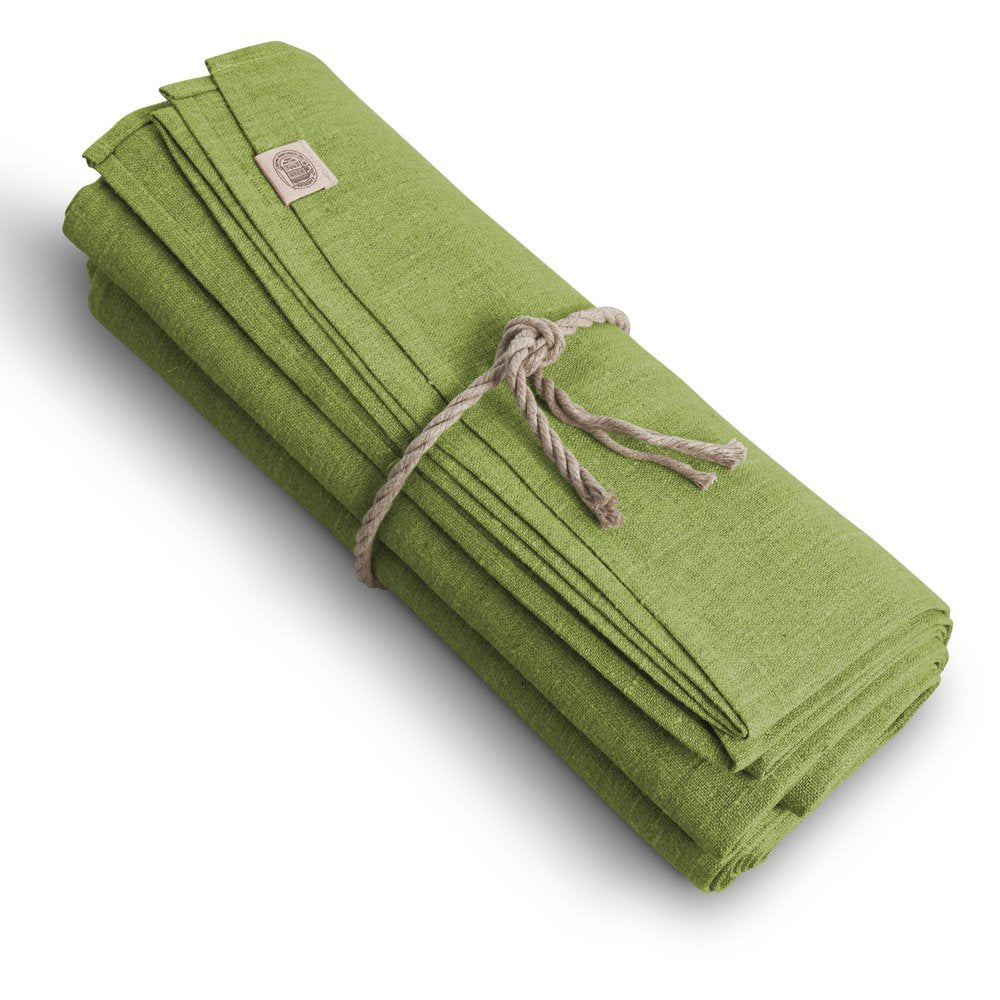 Tischdecke, Classic, summer green , Lovely Linen, 150x300, Leinen