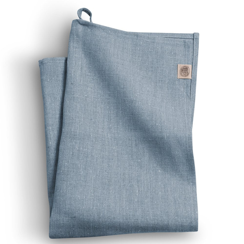 Geschirrtuch, Classic, reines Leinen, Lovely Linen, pigeon blue
