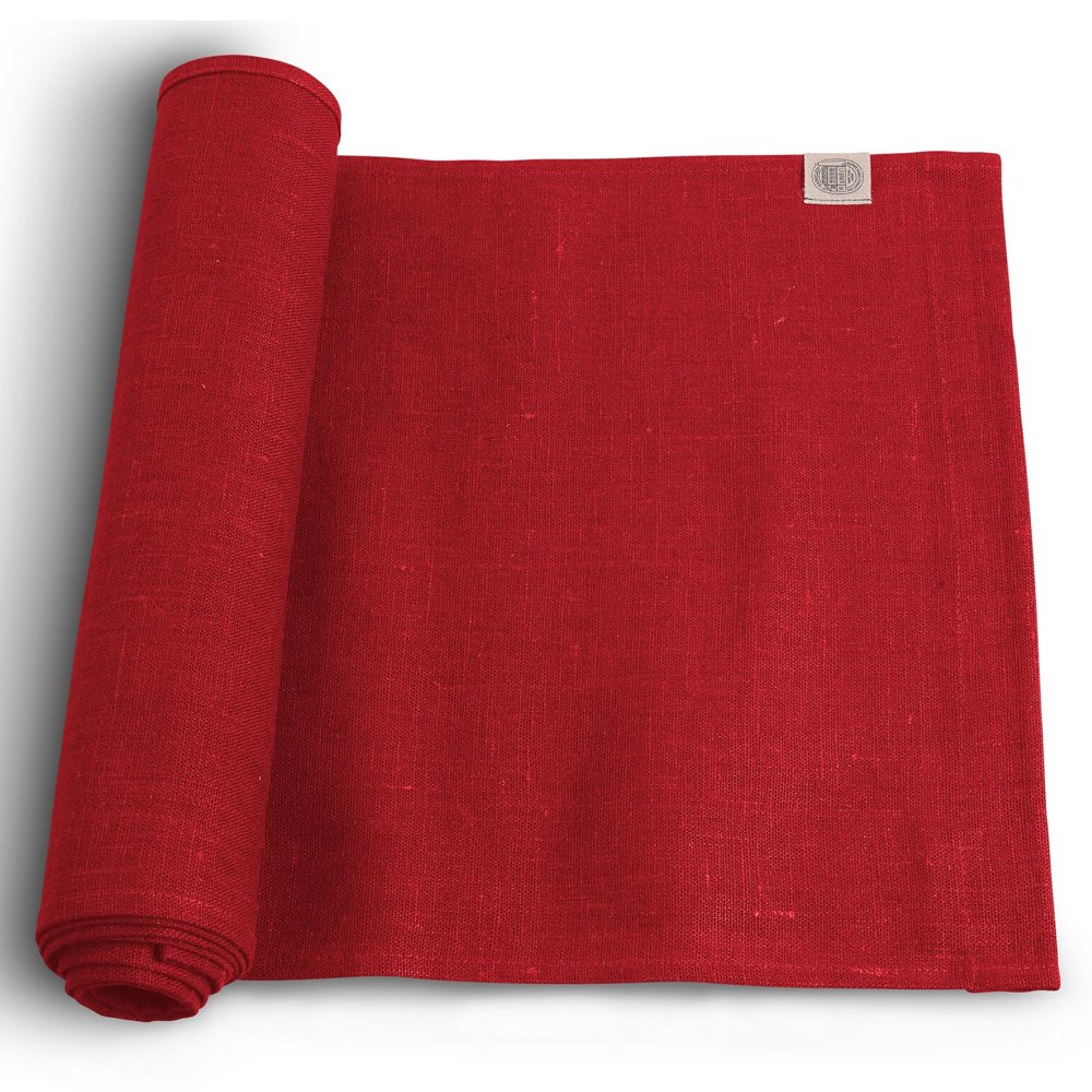 viele Farben: Tischläufer, Leinen, Classic von Lovely Linen, Basicfarben