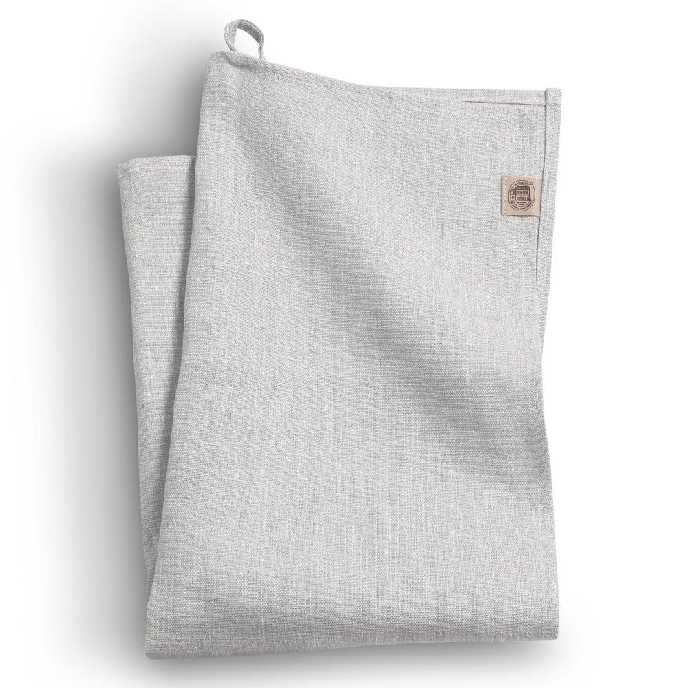 Lovely Linen, Classic, Geschirrtuch in silbergrau, reines Leinen