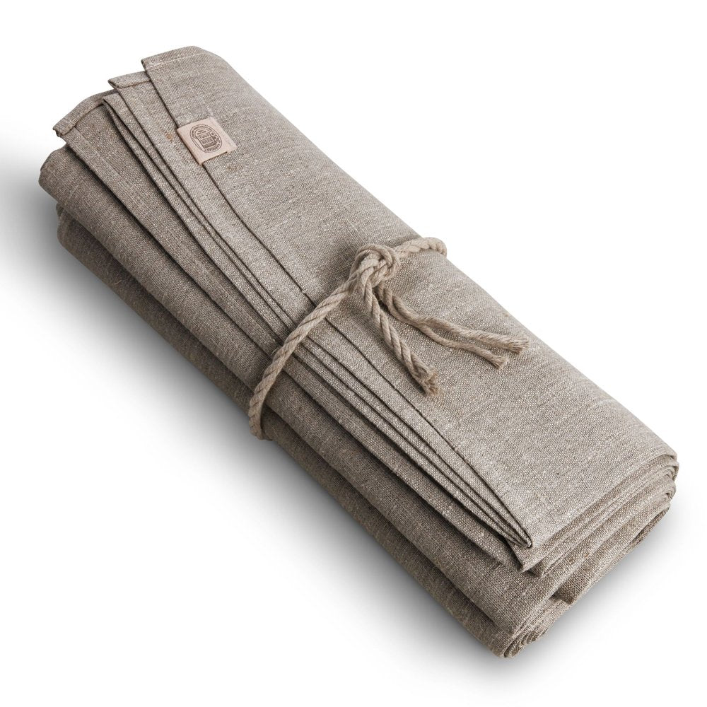 Leinen-Tischdecke, Lovely Linen, beige/natur , Classic, 150 cm x 380 cm