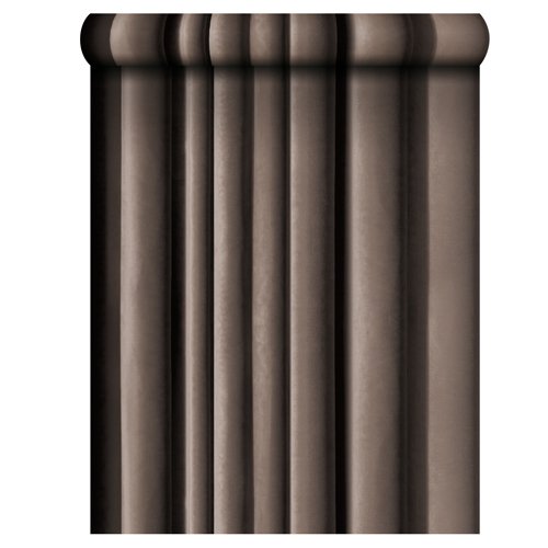 Tapete "Vorhang taupe" von Koziel
