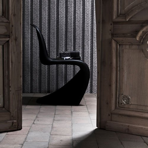 Tapete "Strickoptik, grau", Koziel