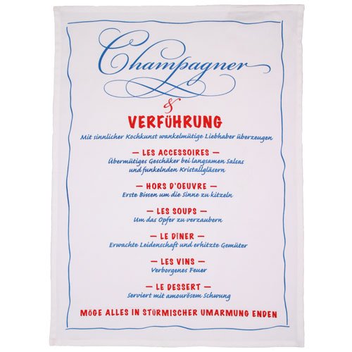 Küchentuch, "Champagner"