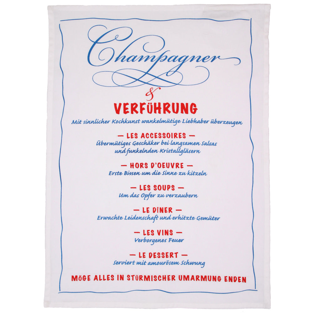 Geschirrtuch Champagner