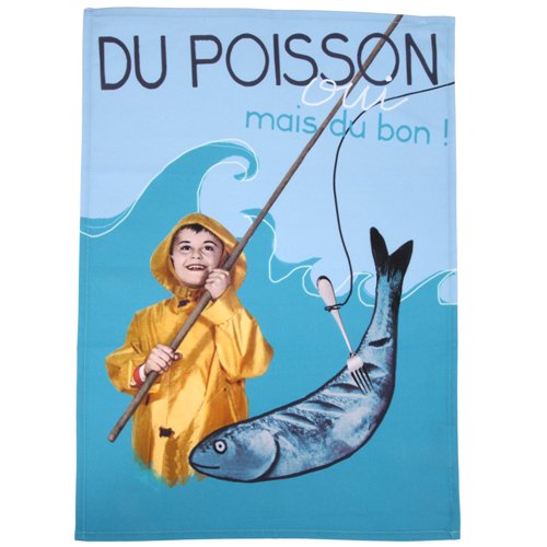 Geschirrtuch "Poisson"