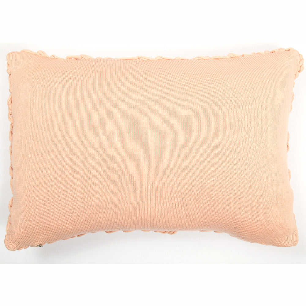Kissenbezug Coral, Baumwolle, blush rosé,