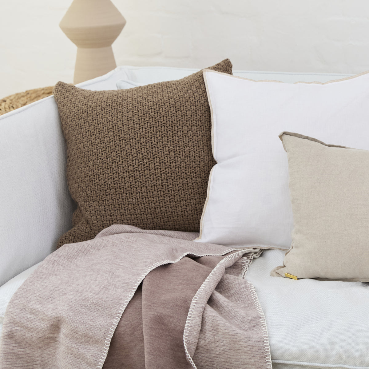 Kissenhülle| Wolle | Net