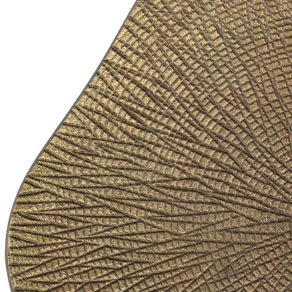 Tablett / Platzteller mit Struktur, "Gold", Lifestyle