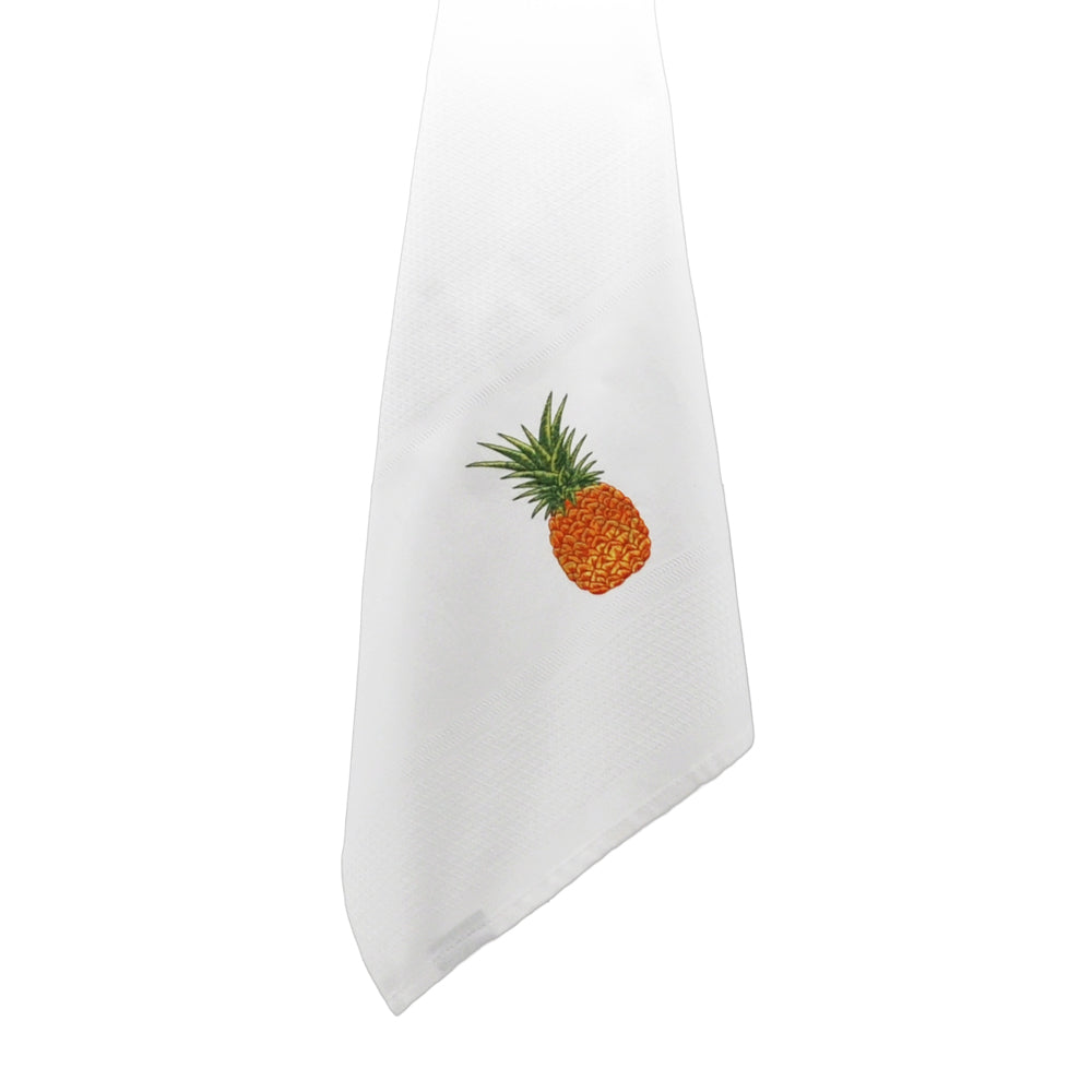 Geschirrtuch "Ananas weiß"