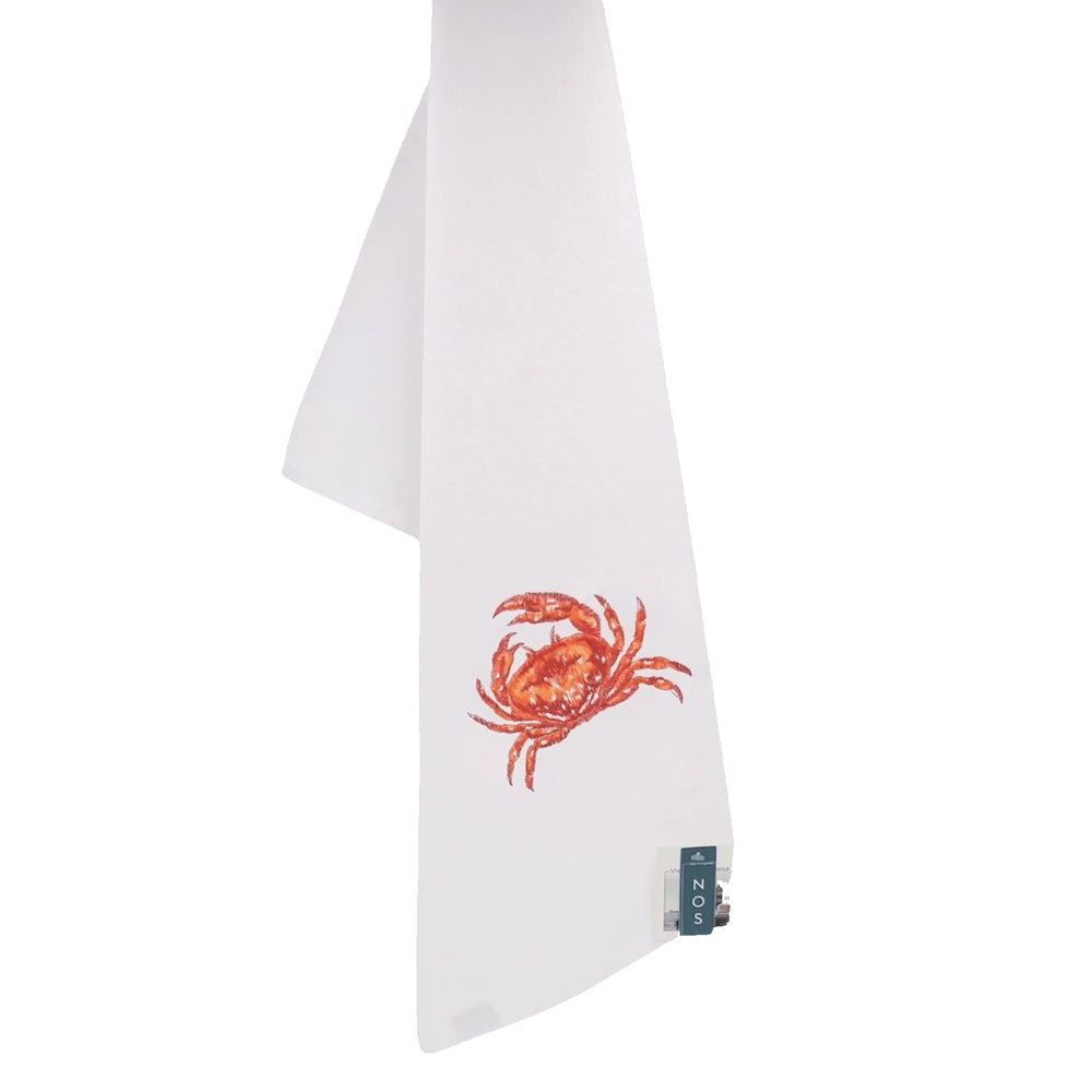 Geschirrtuch "Crab" , weiß, Vista Portuguese