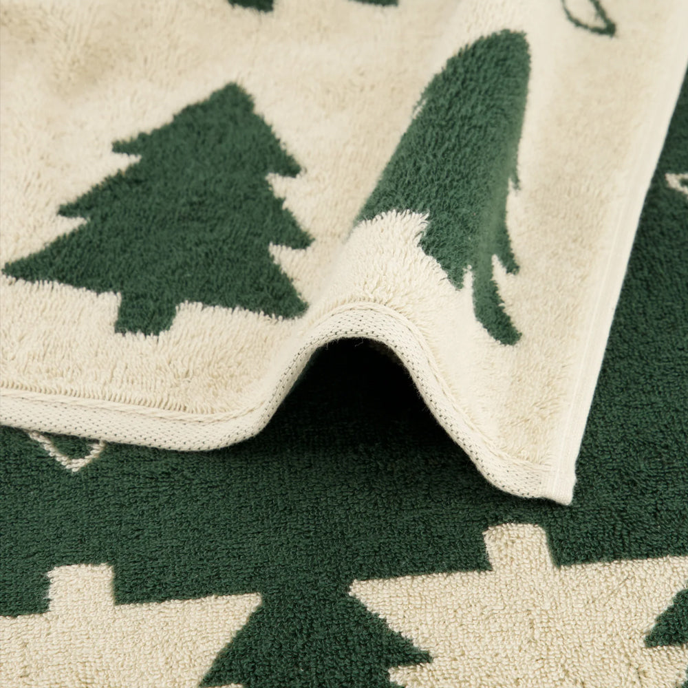 Cawö Christmas Edition Tannenbäume - Handtuch 50x100 cm