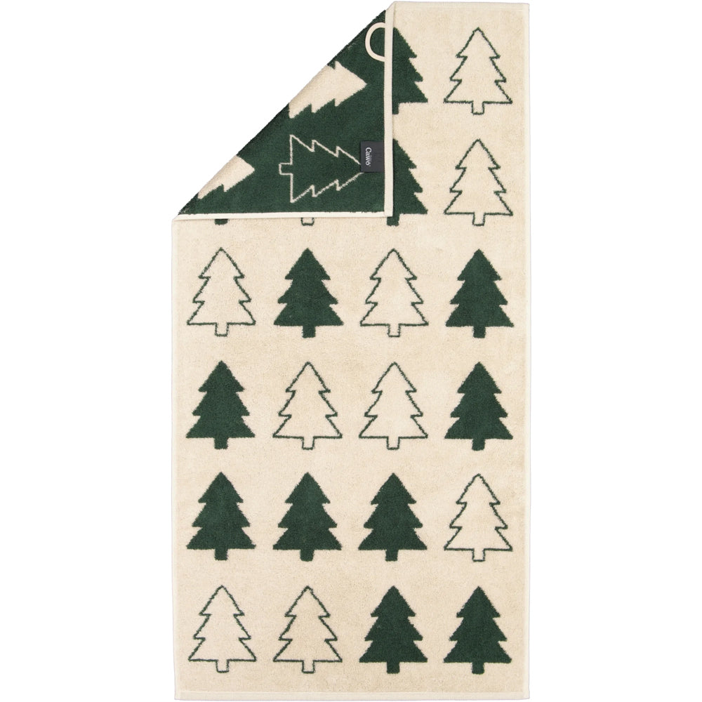 Cawö Christmas Edition Tannenbäume - Handtuch 50x100 cm