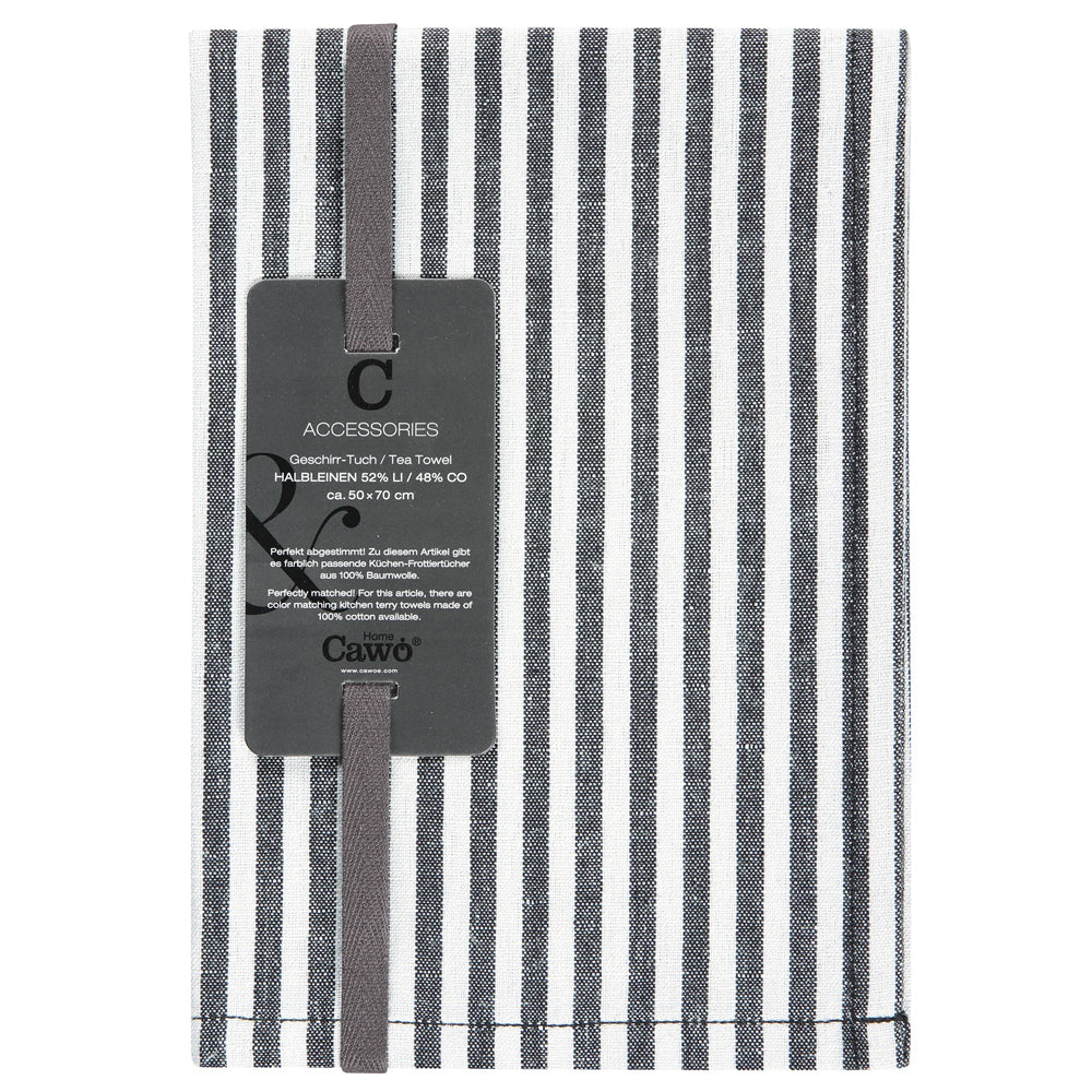 Cawö Cuisine Streifen - Geschirrtuch 50x70 cm