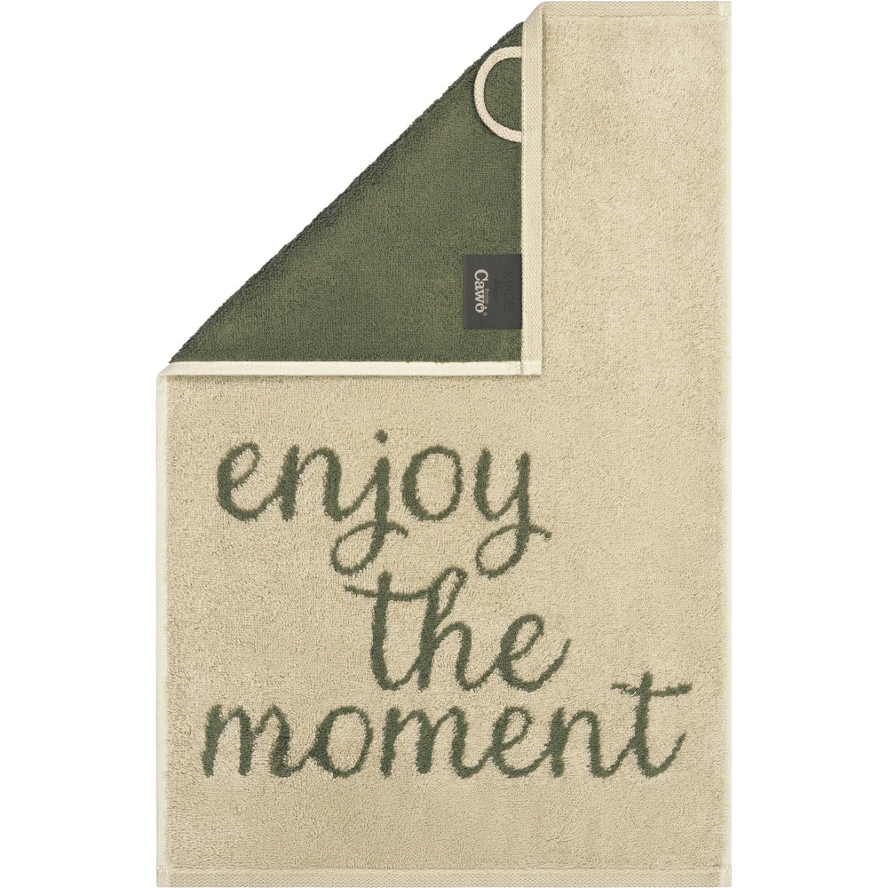 Gästetuch "enjoy the moment"