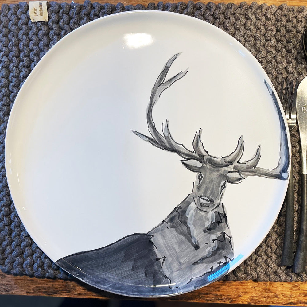 Platte "Cervo", "Hirsch", Virginia Casa, Italien