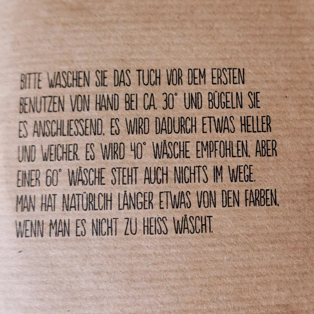 Geschirrtuch Eichhörnchen mit Nüssen
