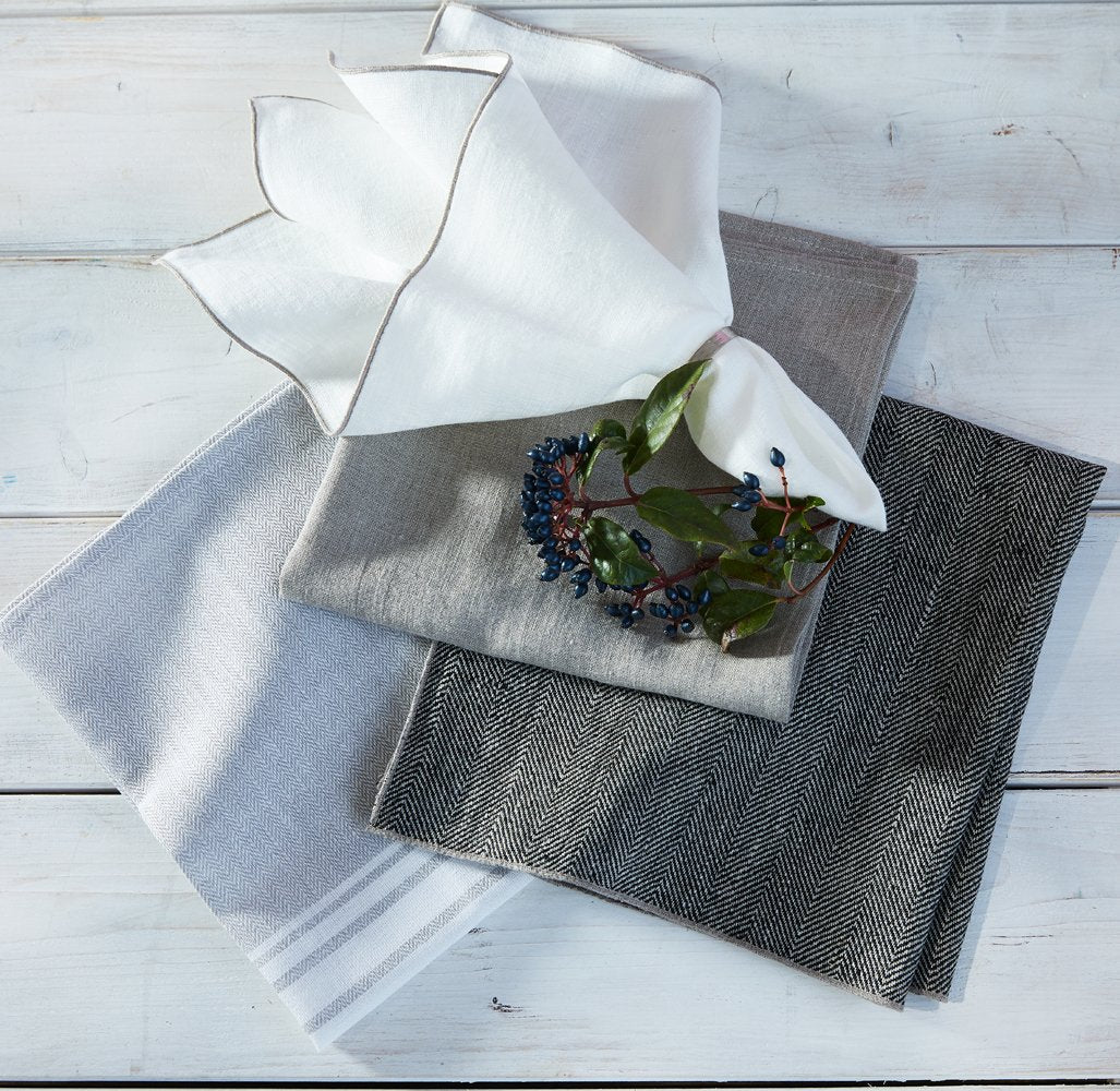Serviette, Leinen, "AUDRA", Erika Vaitkute