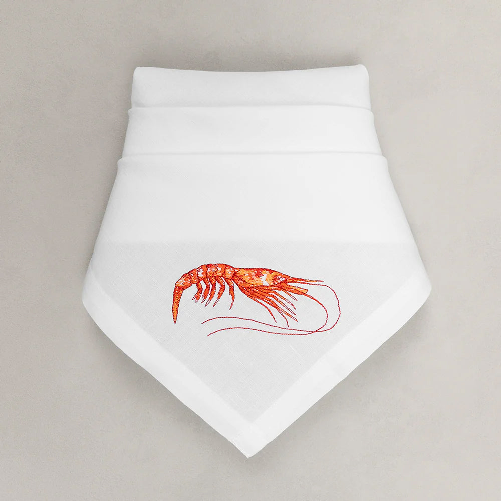 Serviette Garnele
