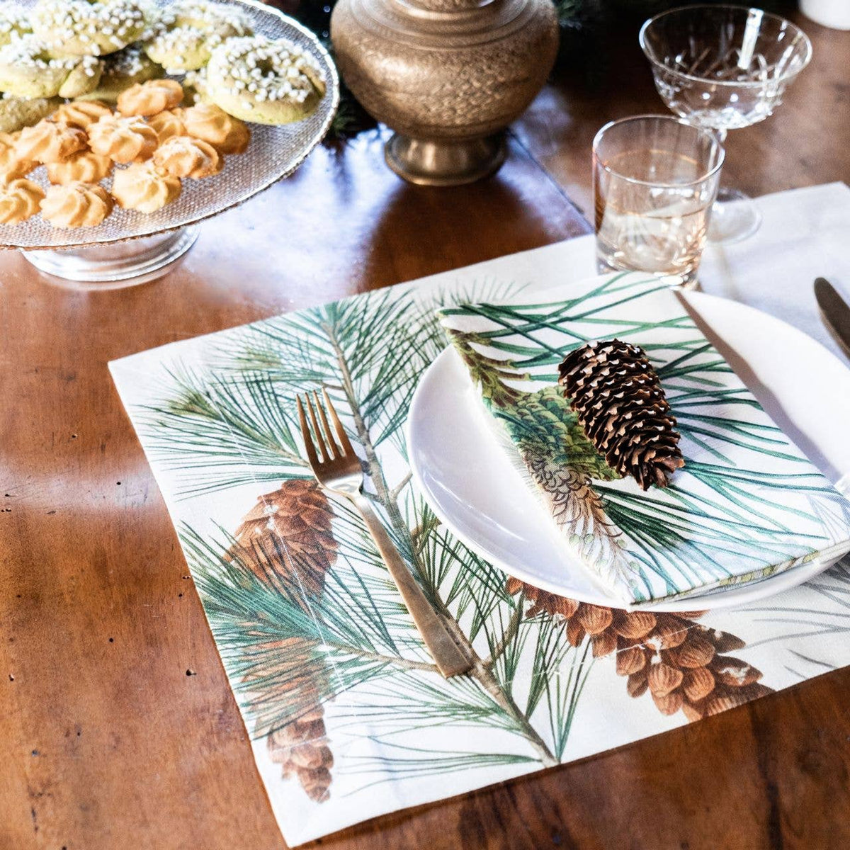 4 Tischsets "Le Sapin"