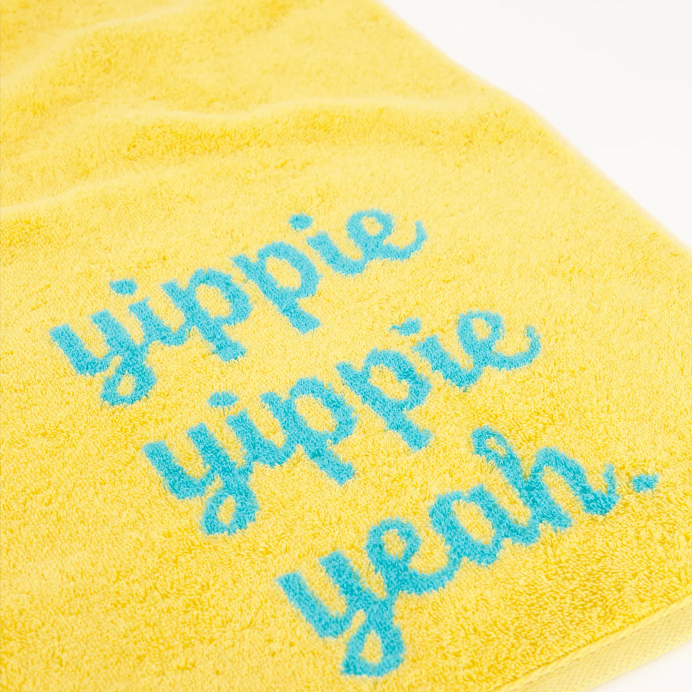 Gästetuch "yippie yippie yeah."