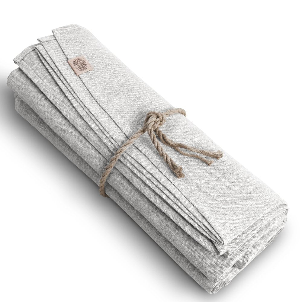Tischdecke, Classic, Lovely Linen, light grey, 150x300