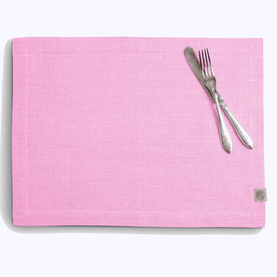 Tischset, Leinen, Classic von Lovely Linen, rosé