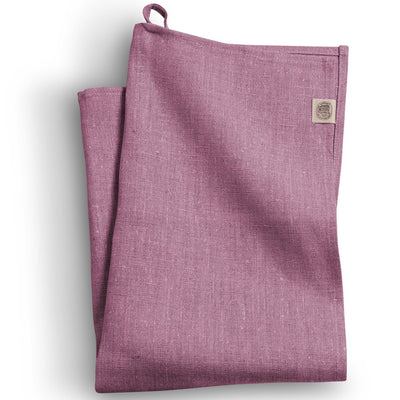 Lovely Linen, Classic, Geschirrtuch aus reinem Leinen, Farbe "Mauve"