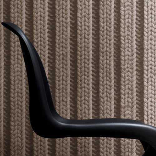 Tapete "Strickoptik, beige" , Koziel