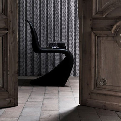 Tapete "Strickoptik, grau", Koziel