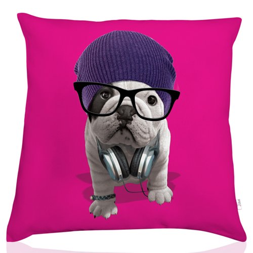 Kissenhülle "Teo Yo", fuchsia