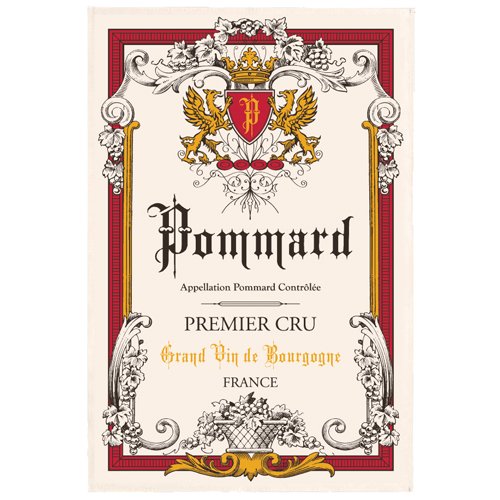 Geschirrtuch "Pommard-Grand vin de Bourgogne"