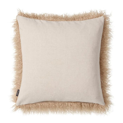 Fake Fur Kissenhülle von Proflax, beige