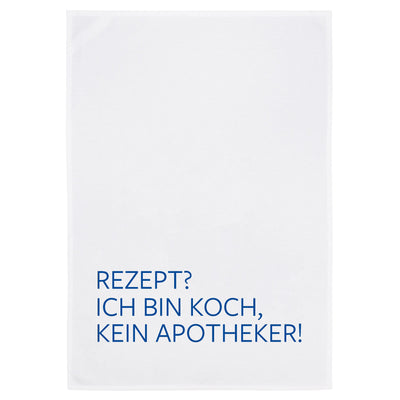 Geschirrtuch "Rezept? ich bin Koch,..." von 17;30