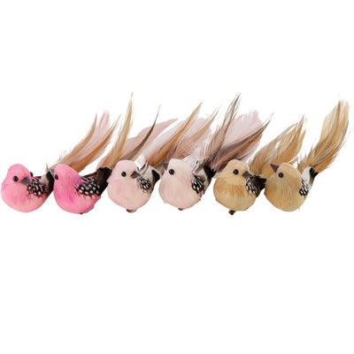 6 Ziervögel "Birdy"
