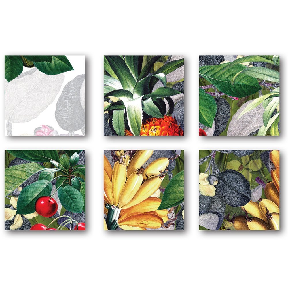 6 Servietten "Fructus"