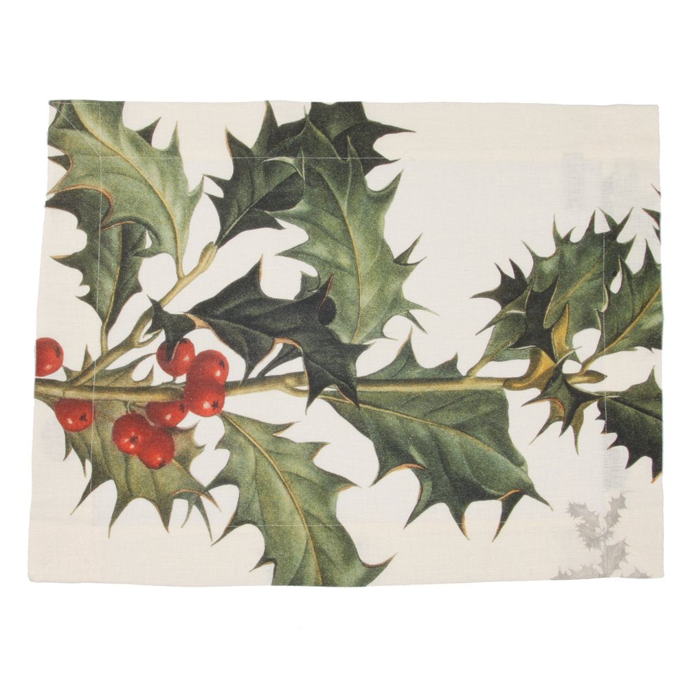 6 Tischsets und 6 Servietten "Ilex"