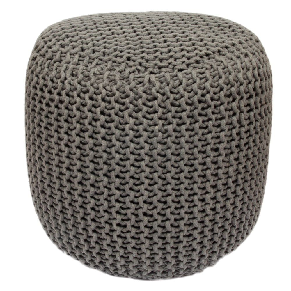 Strickhocker, grau