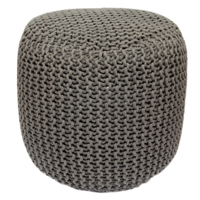 Strickhocker, grau
