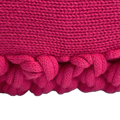 Kissenbezug Big Wave, Baumwolle, fuchsia