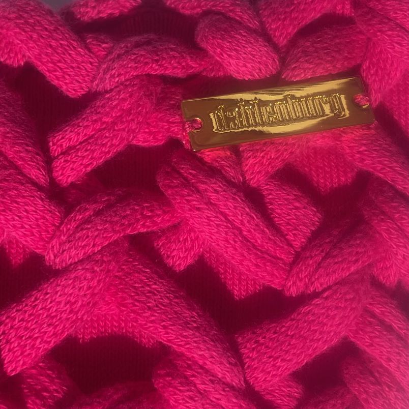 Kissenbezug Coral, Baumwolle, fuchsia