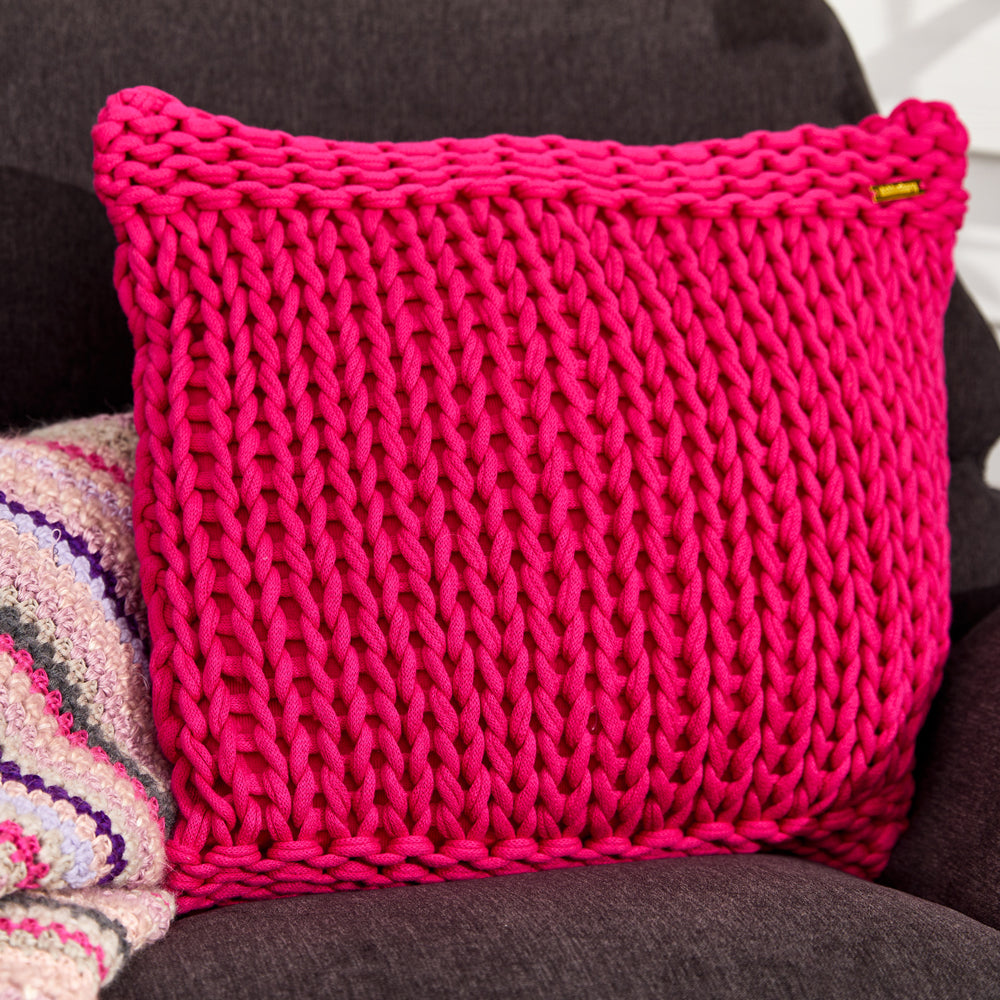 Kissenbezug| Baumwolle|  Big Tide Fuchsia