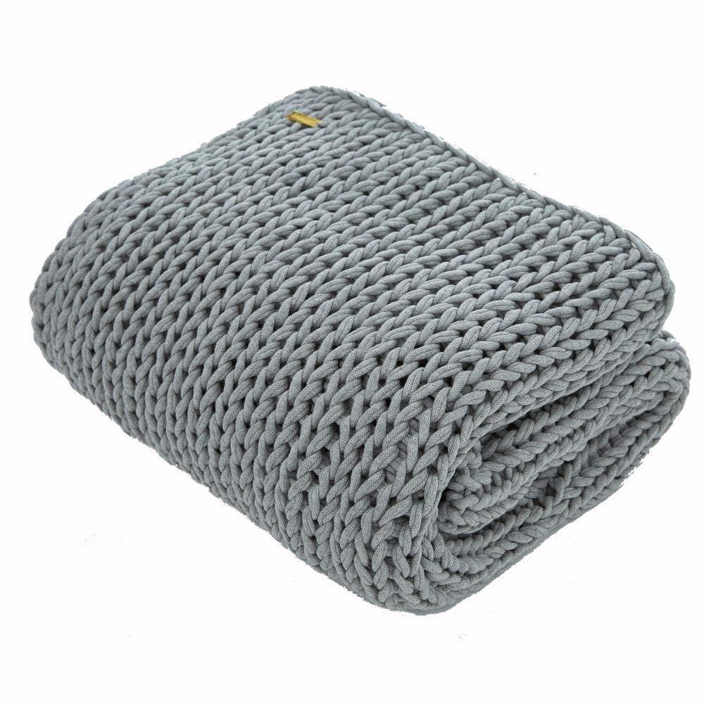 Decke| Big Breeze Grau