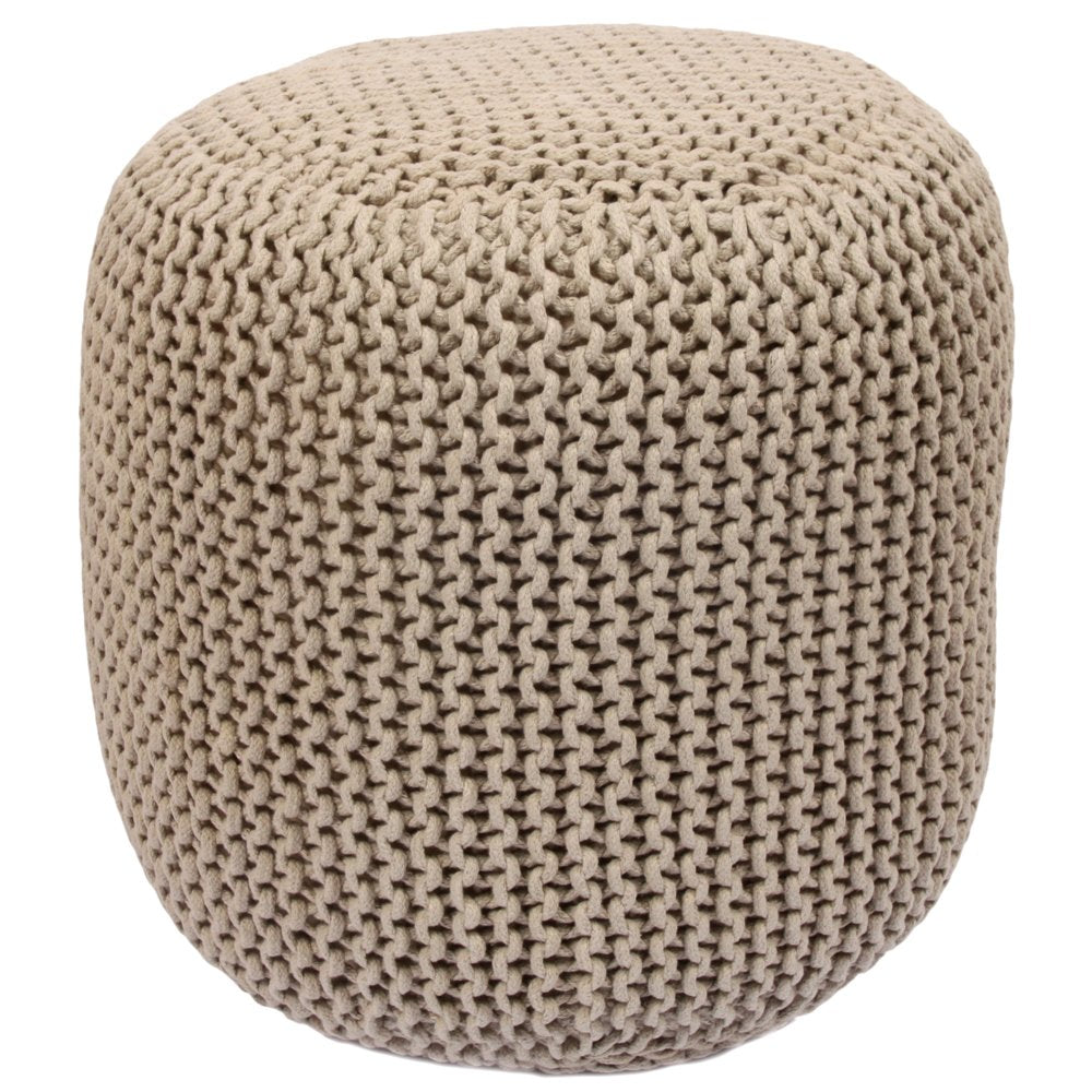 Strickhocker, beige