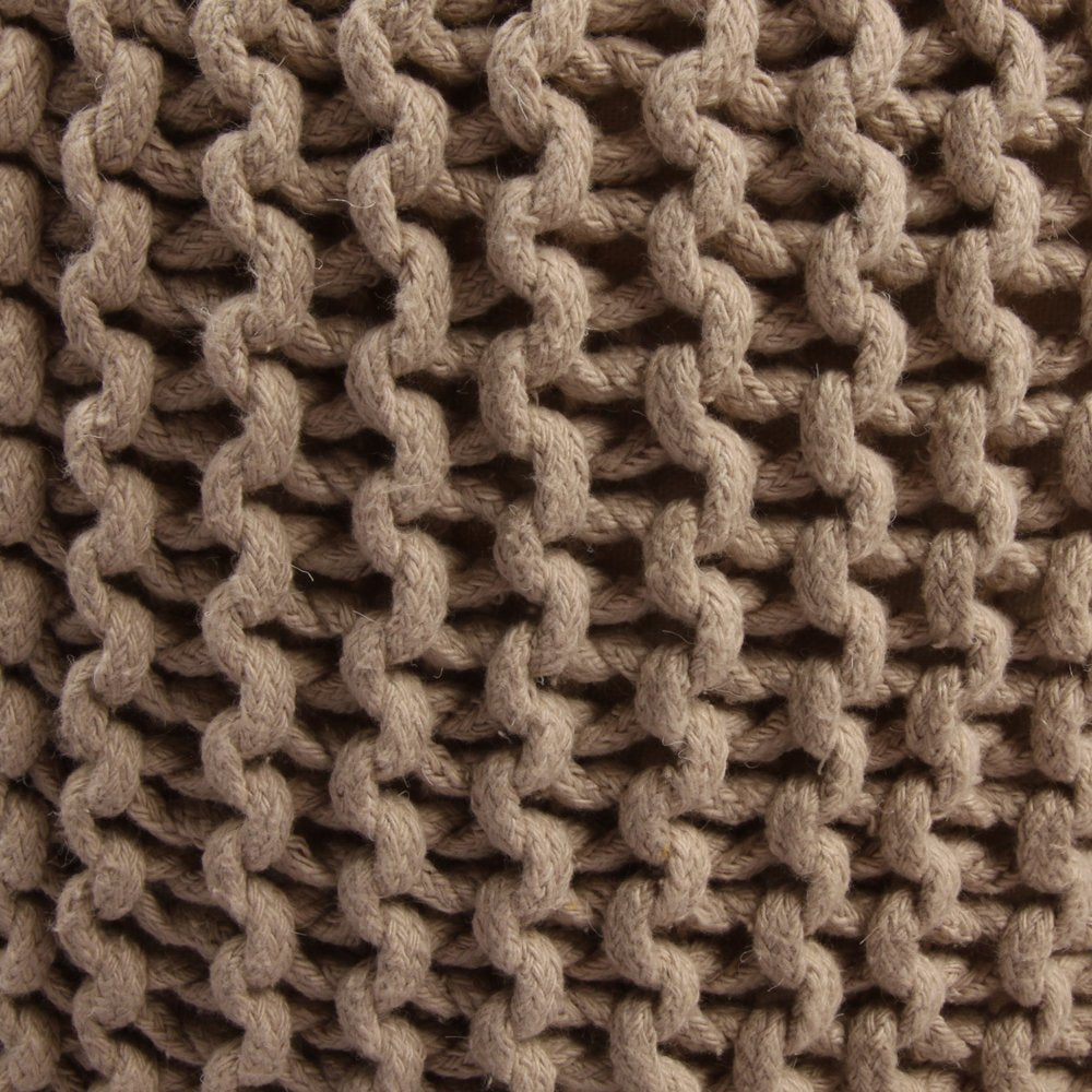 Strickhocker, beige