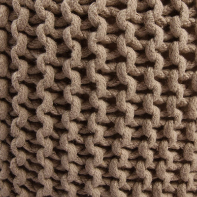 Strickhocker, beige