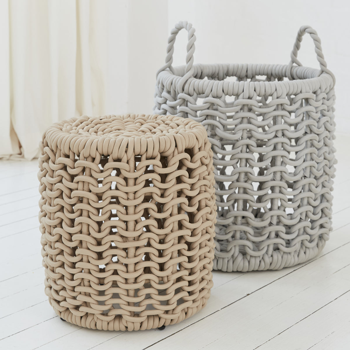 Hocker| Beige