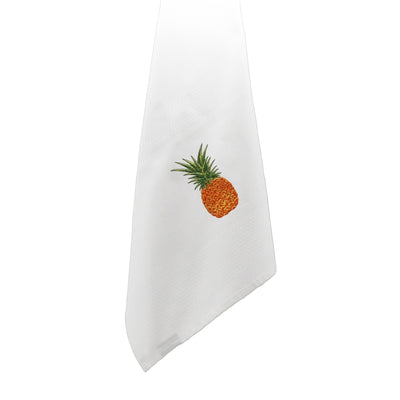 Geschirrtuch "Ananas weiß"
