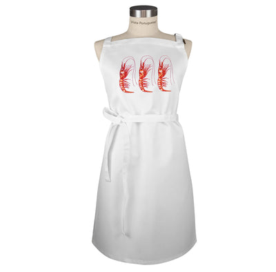 Schürze "Prawns"