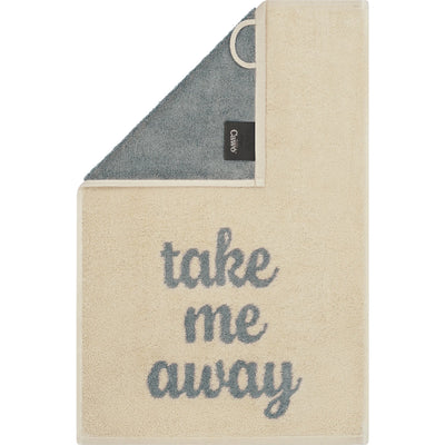 Gästetuch "take me away"